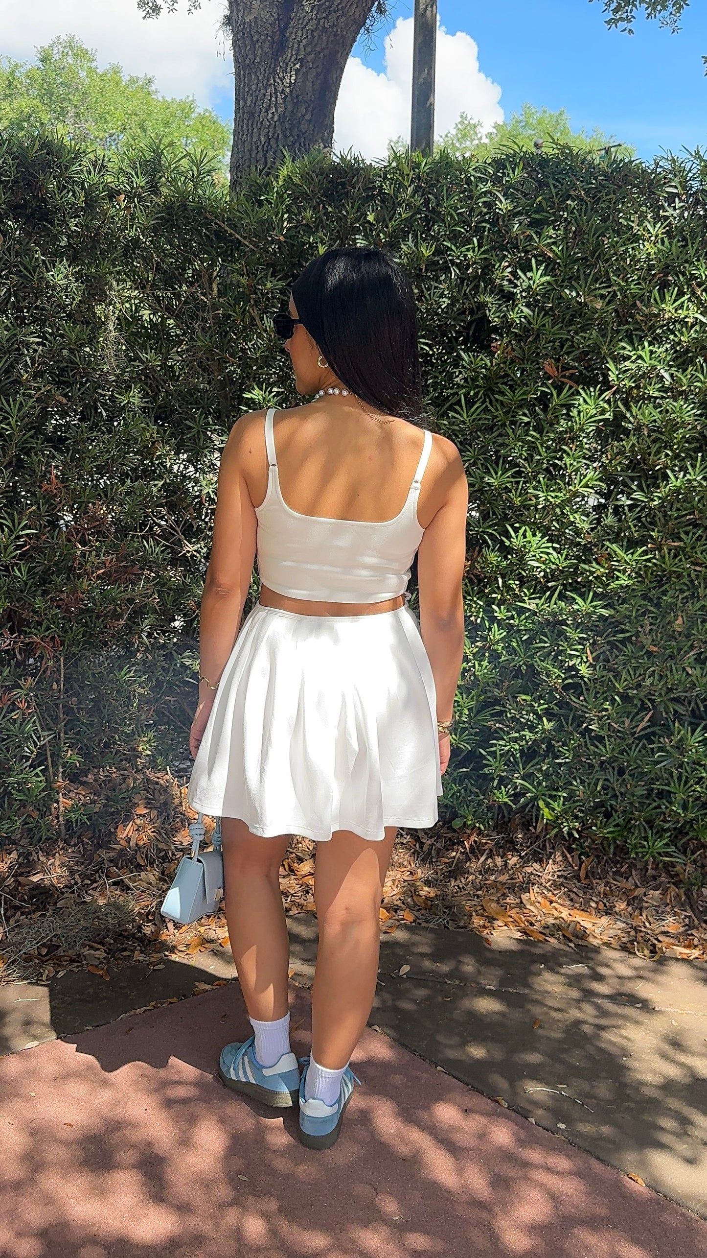 White active dress