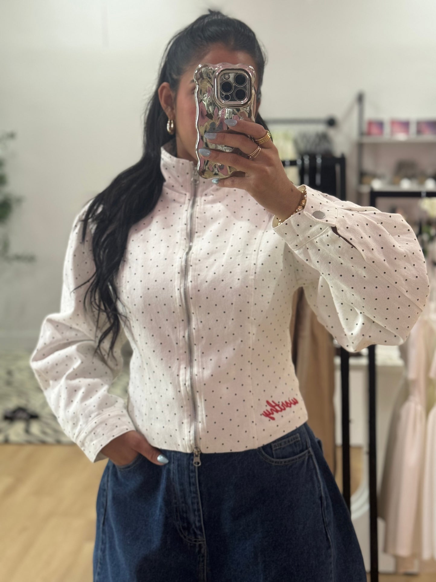 Polka Dot Worthy Jacket