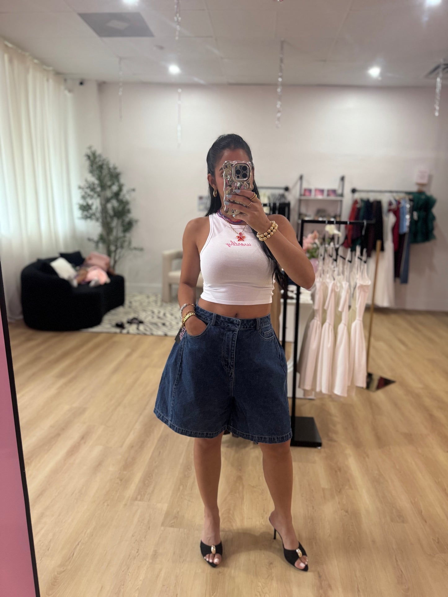 Denim Bermuda