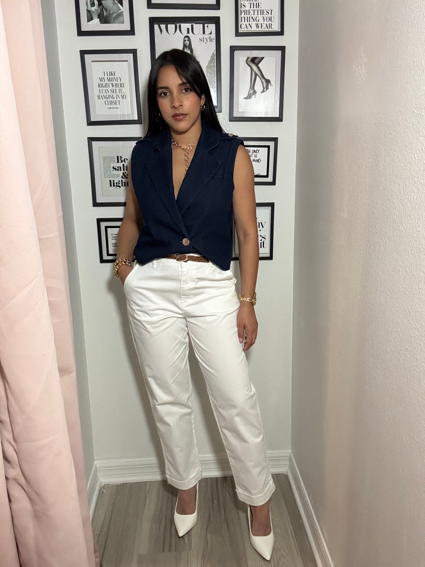 White Chino Pants
