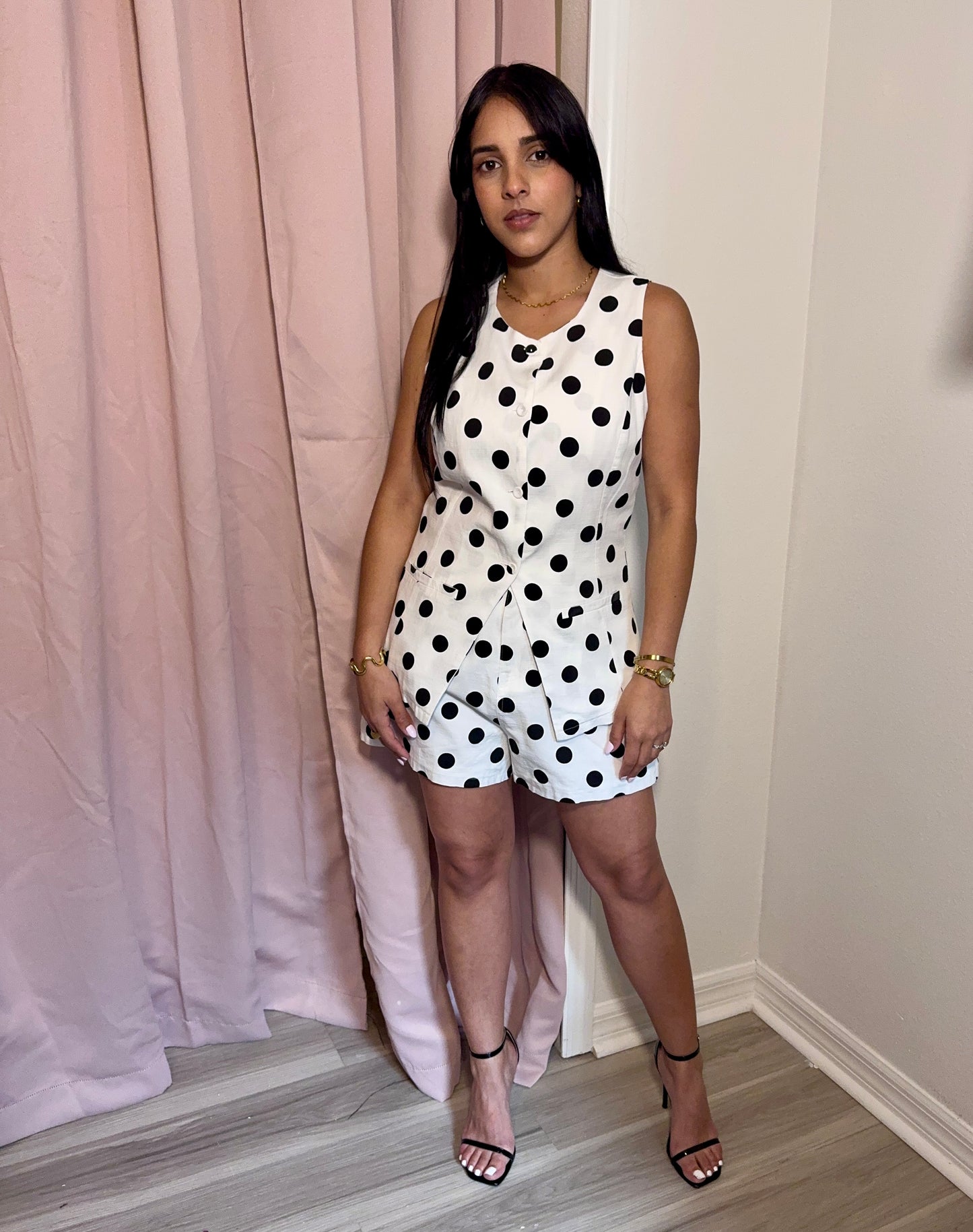 Polka dot set