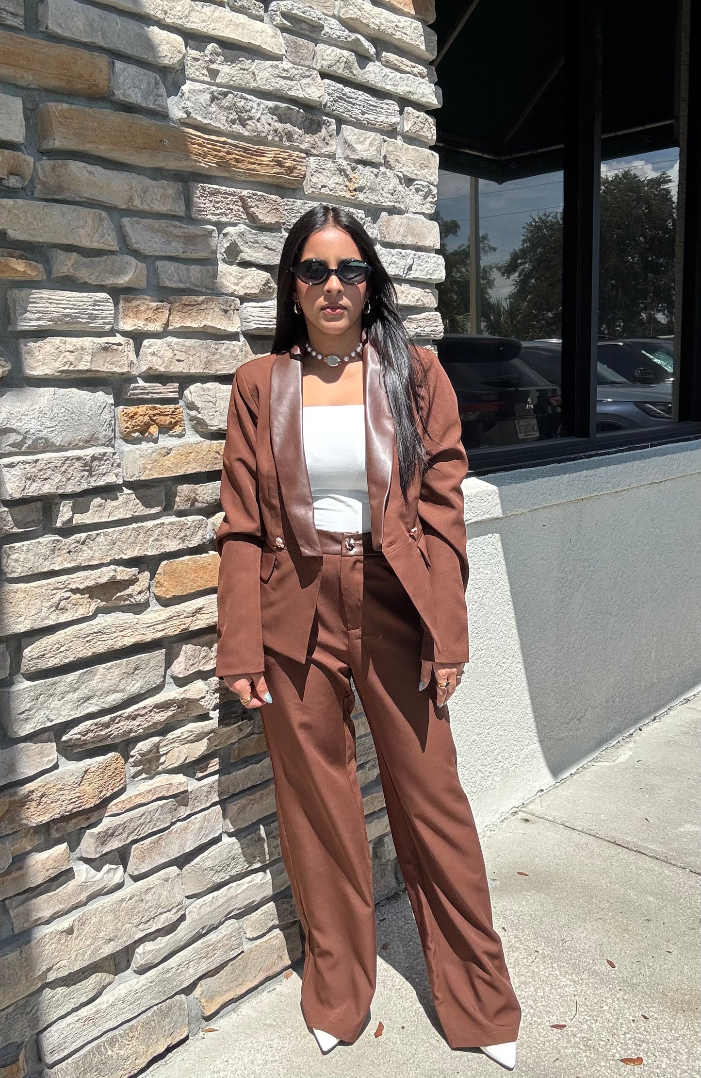 Brown Blazer