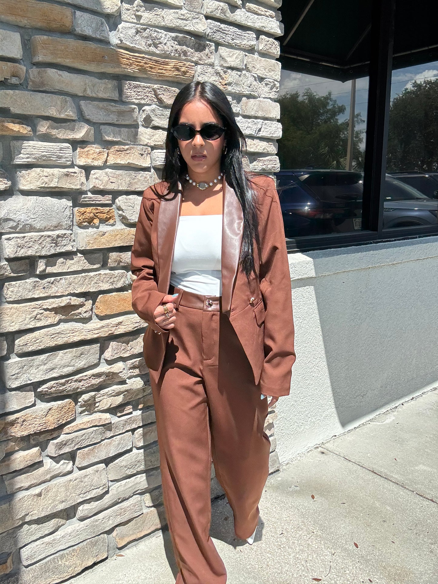 Brown Pants