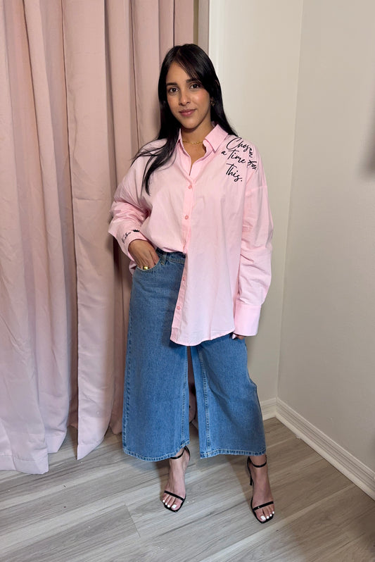 Esther 4:14 Button Top