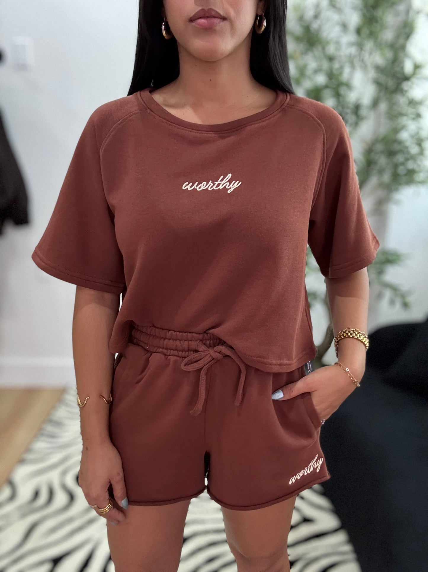 Brown Worthy Soft Pants