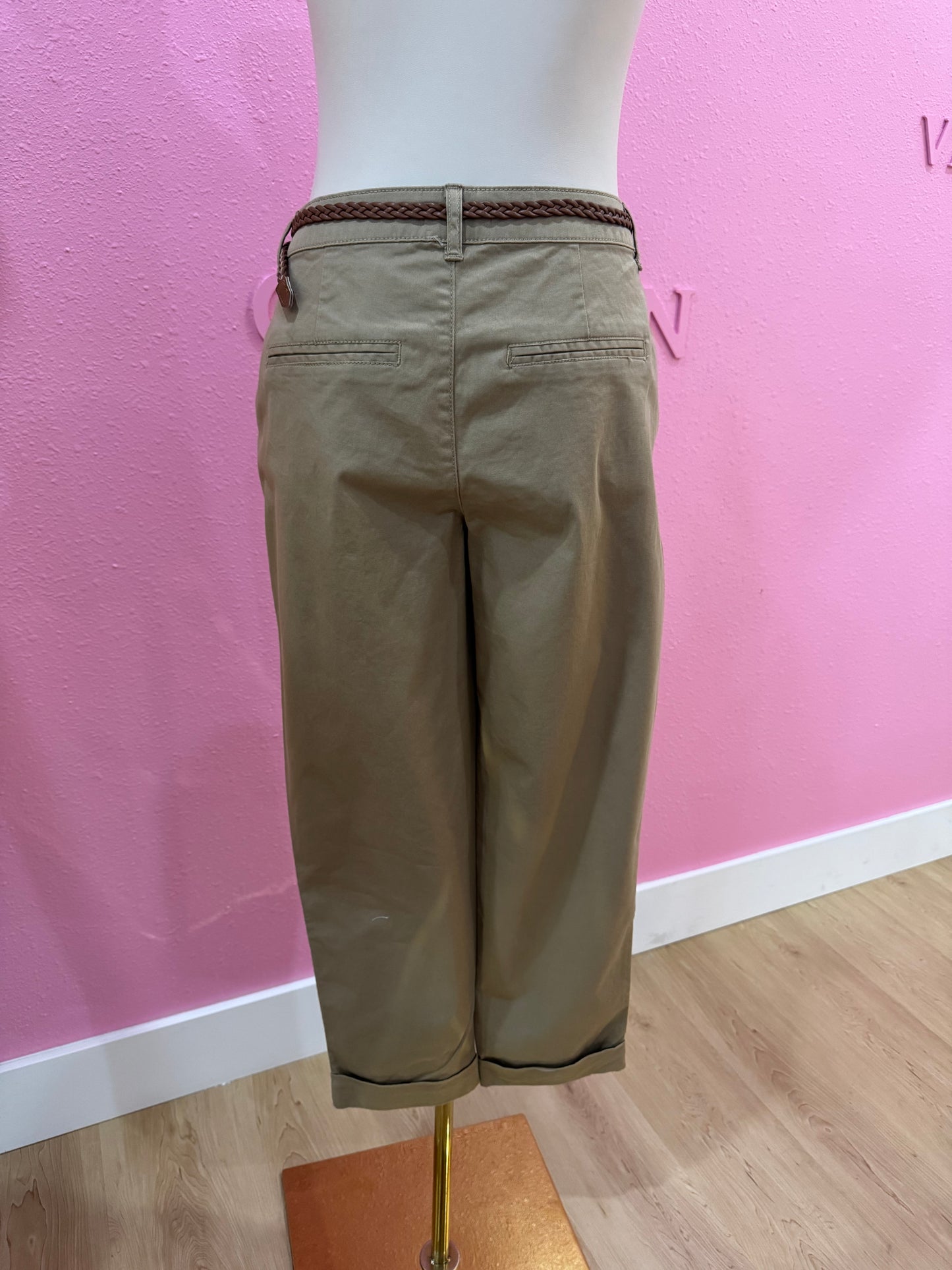 Beige Chino Pants