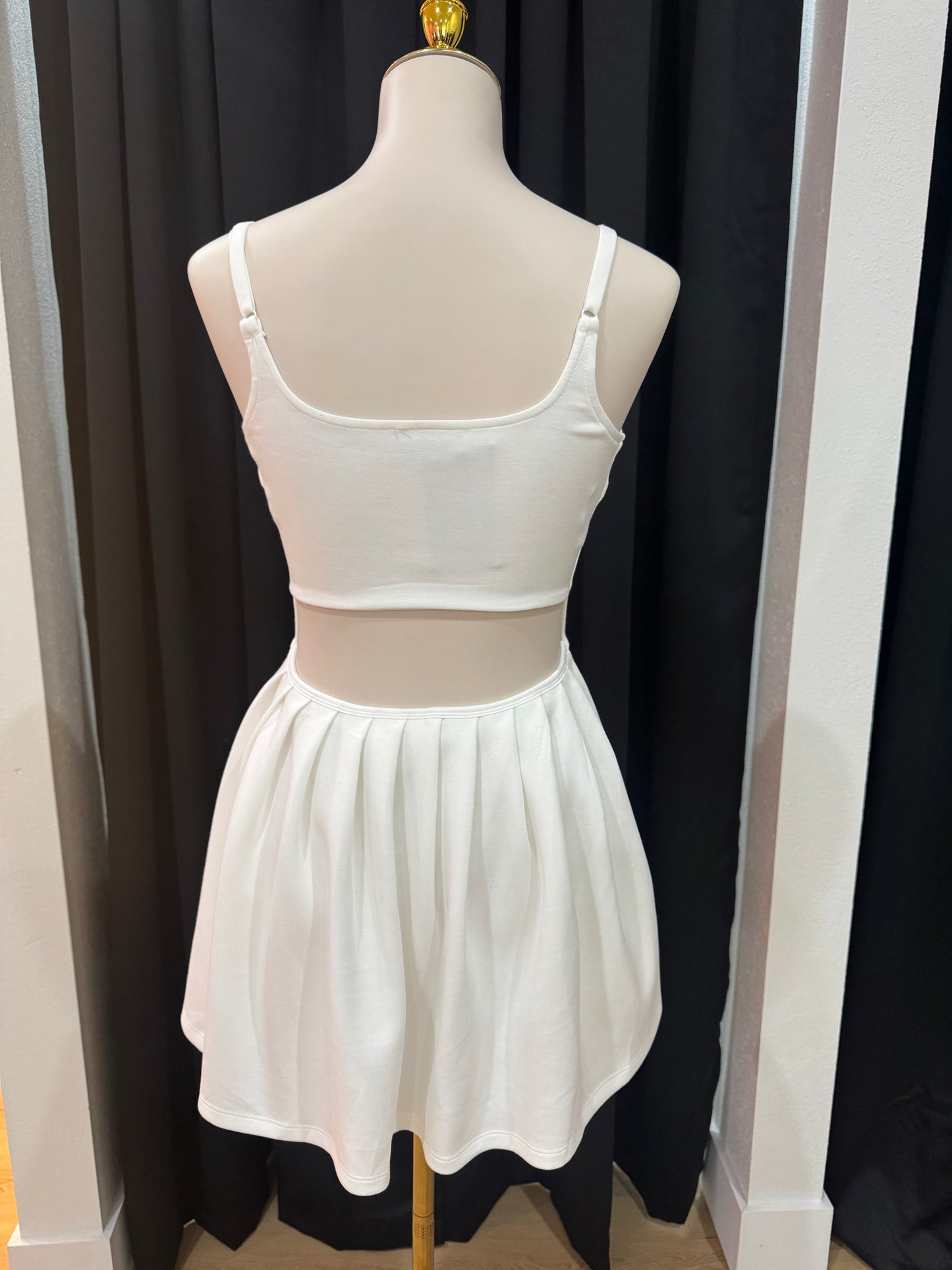 Worthy White active dress