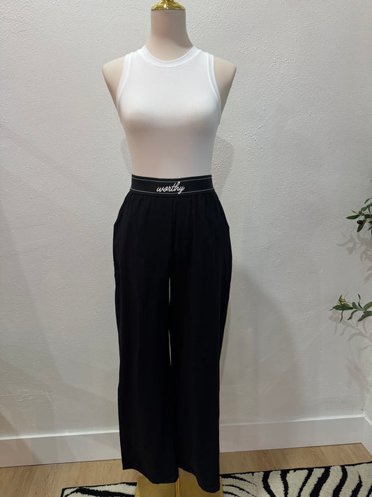 Worthy Black Pants
