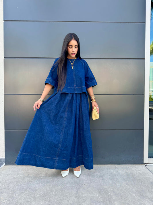 Hadassa Denim Skirt